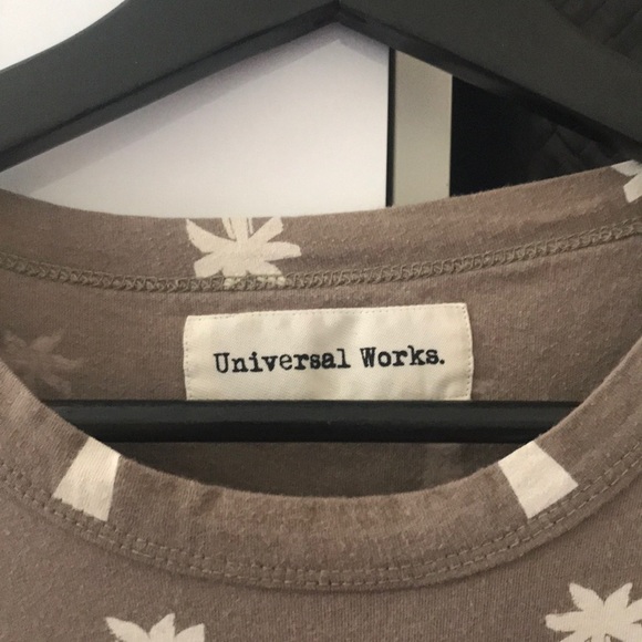 Universal works cotton T-shirt - Picture 3 of 3